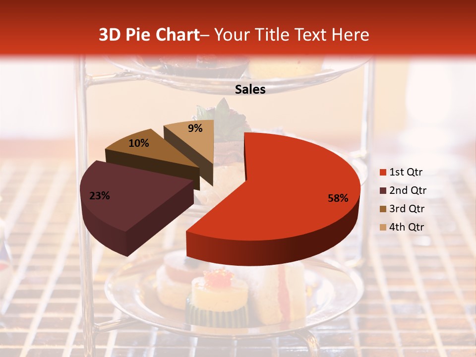 Luxury Food English PowerPoint Template