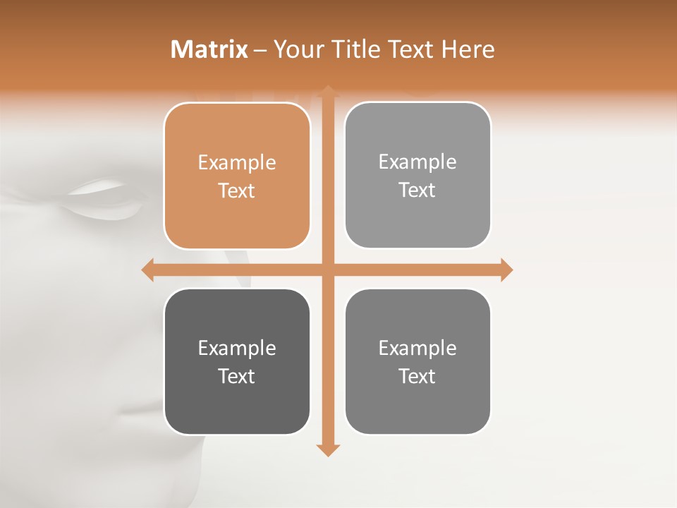 Man Mouth Inspire PowerPoint Template