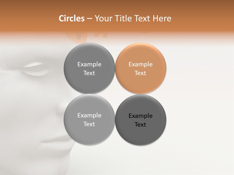 Man Mouth Inspire PowerPoint Template