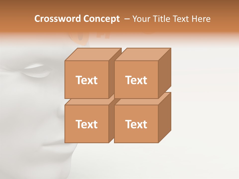 Man Mouth Inspire PowerPoint Template