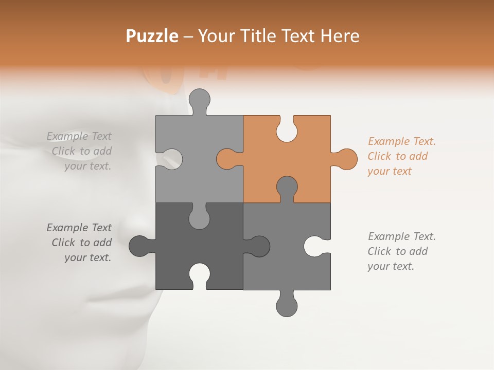 Man Mouth Inspire PowerPoint Template