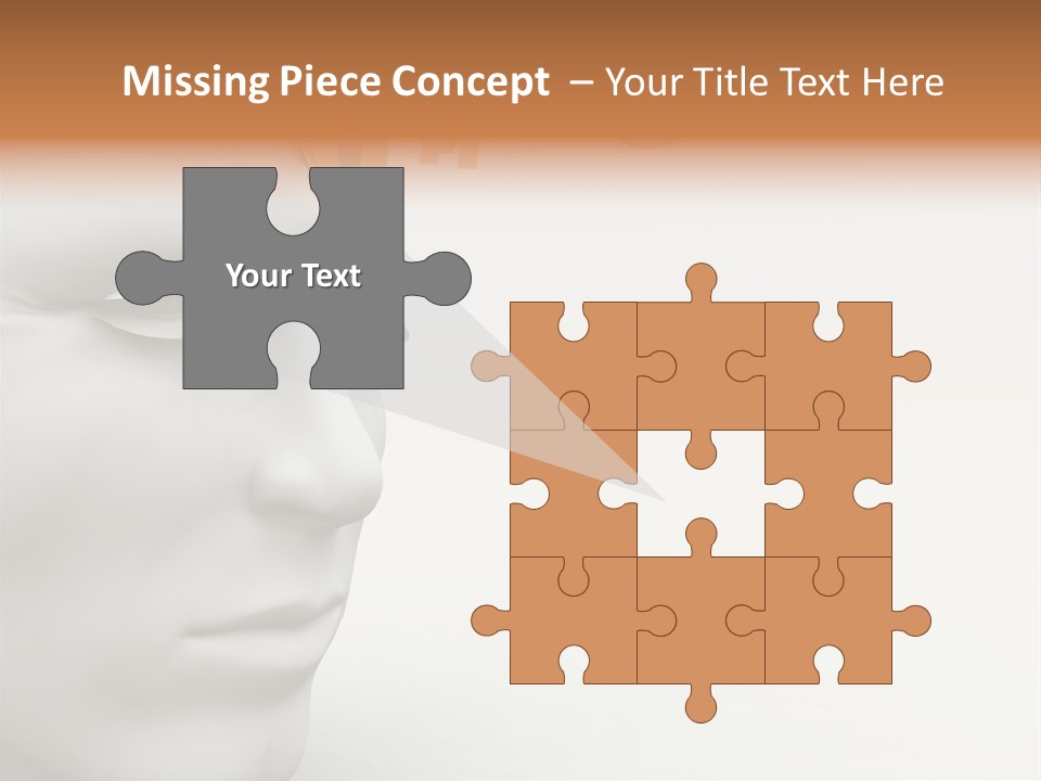 Man Mouth Inspire PowerPoint Template