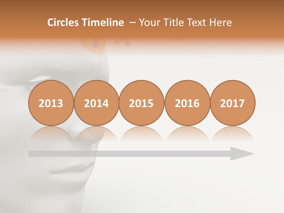 Man Mouth Inspire PowerPoint Template