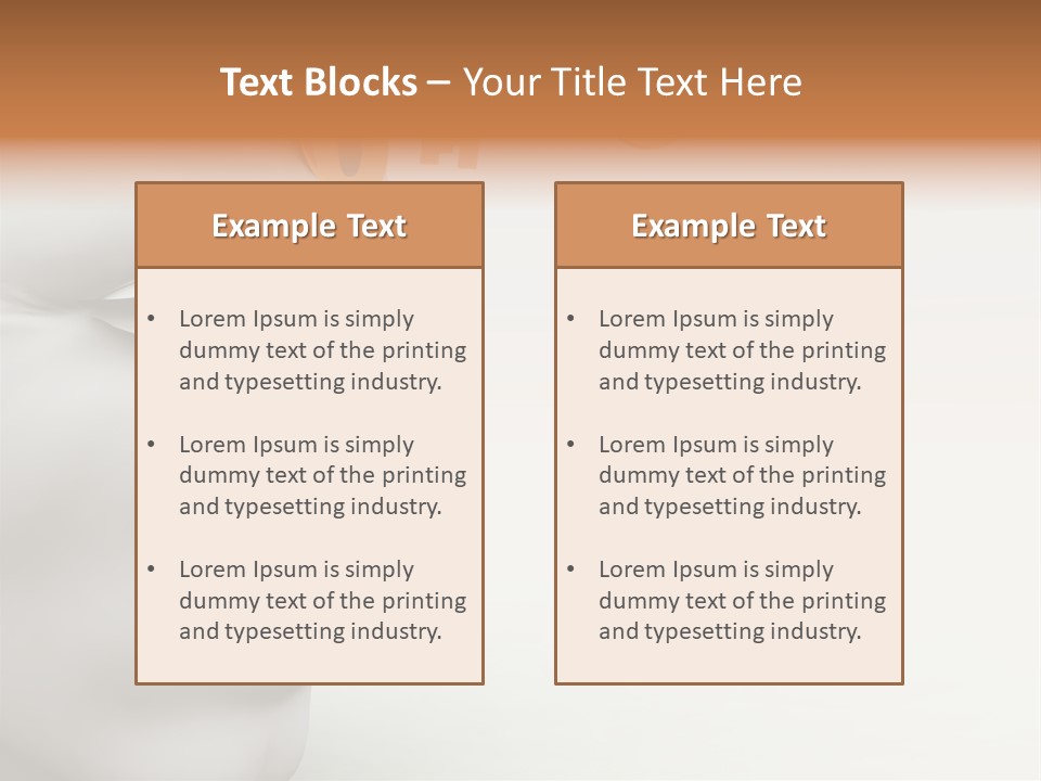 Man Mouth Inspire PowerPoint Template