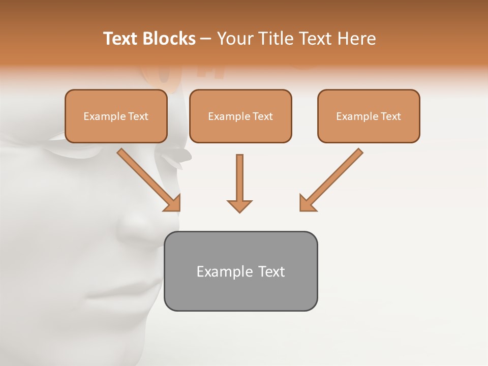 Man Mouth Inspire PowerPoint Template