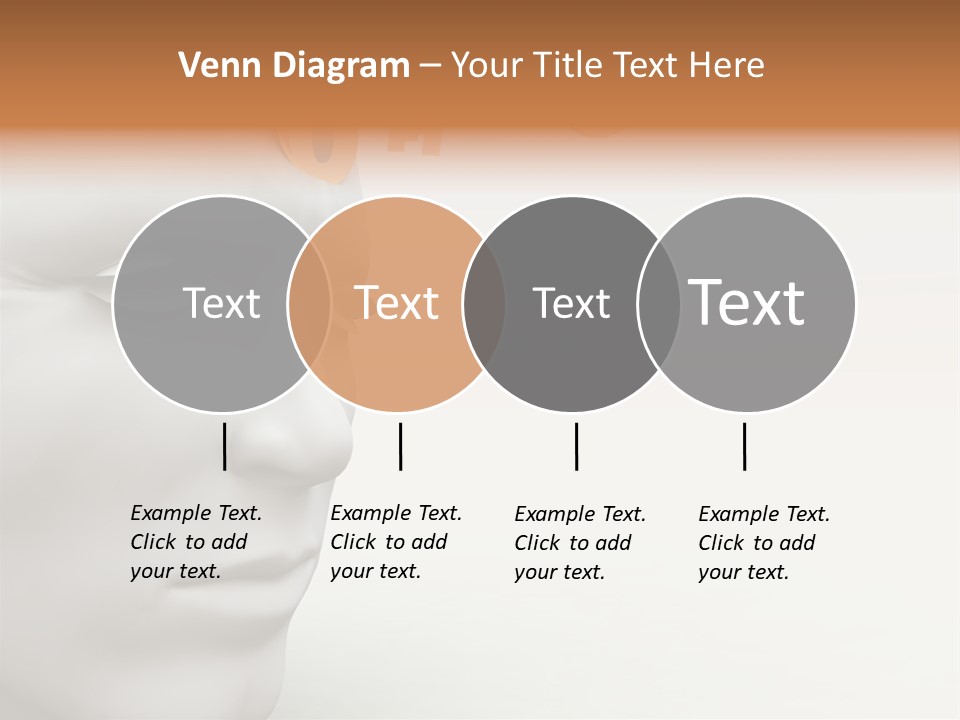 Man Mouth Inspire PowerPoint Template