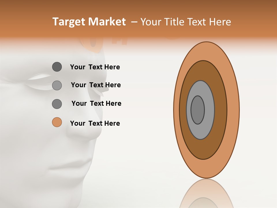 Man Mouth Inspire PowerPoint Template