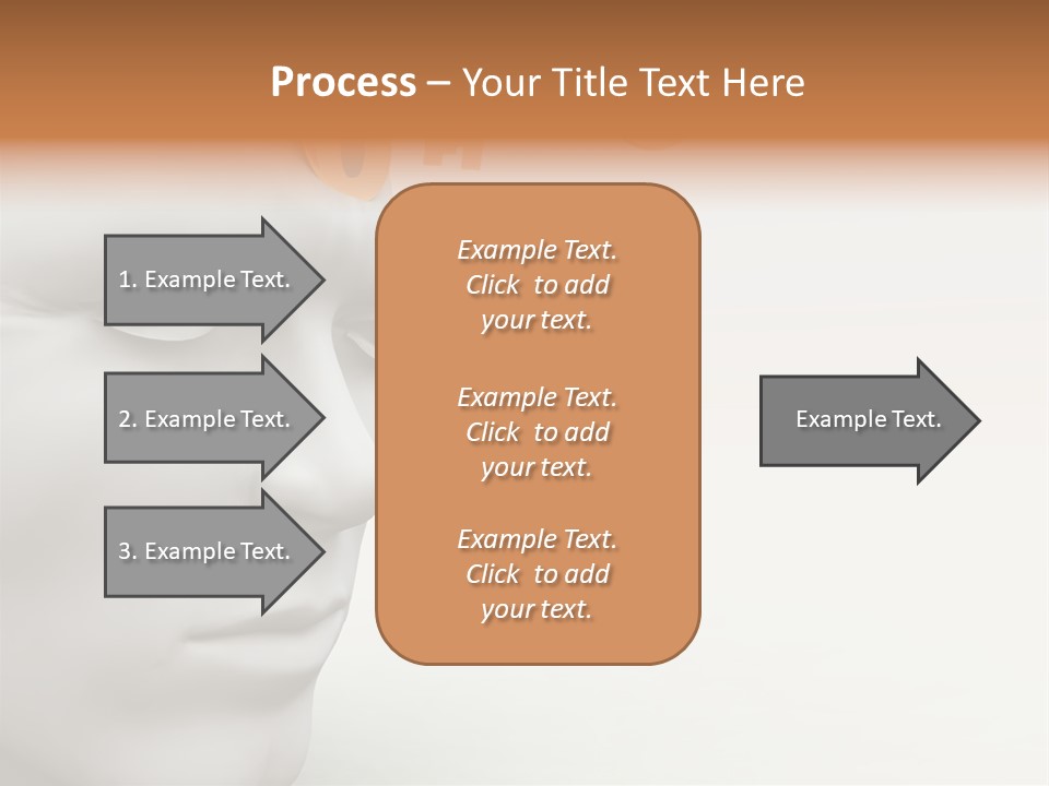 Man Mouth Inspire PowerPoint Template
