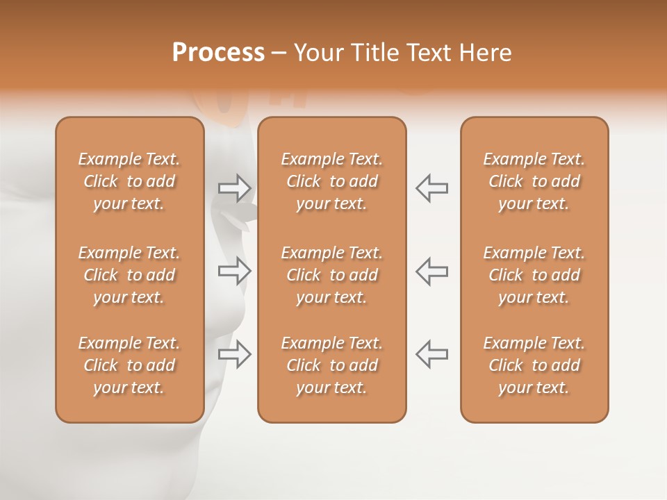 Man Mouth Inspire PowerPoint Template
