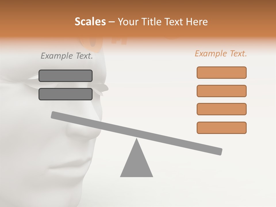 Man Mouth Inspire PowerPoint Template
