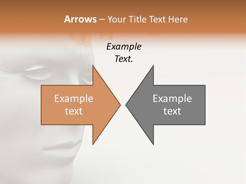 Man Mouth Inspire PowerPoint Template