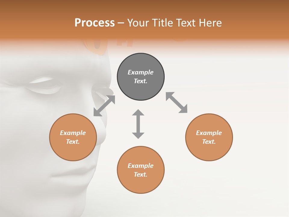 Man Mouth Inspire PowerPoint Template