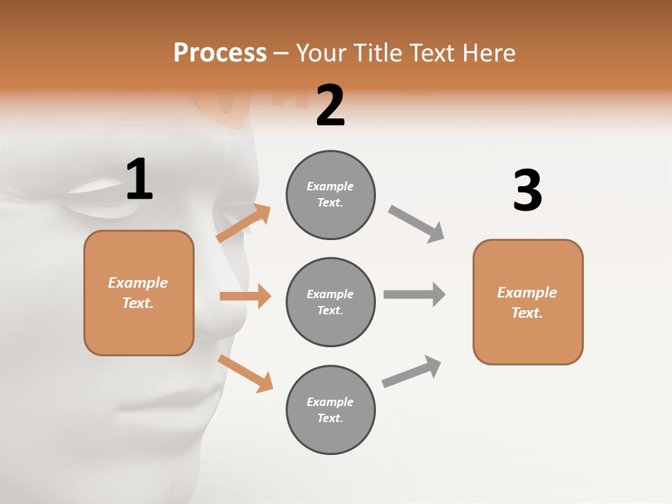 Man Mouth Inspire PowerPoint Template