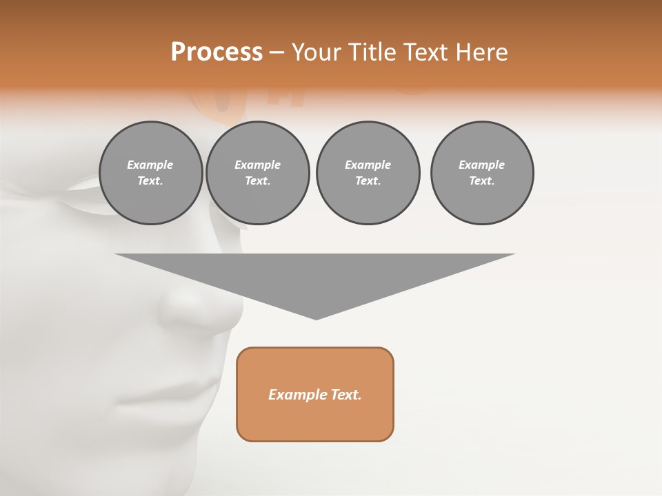 Man Mouth Inspire PowerPoint Template