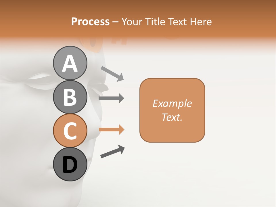 Man Mouth Inspire PowerPoint Template