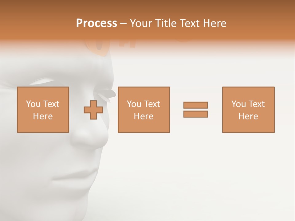 Man Mouth Inspire PowerPoint Template