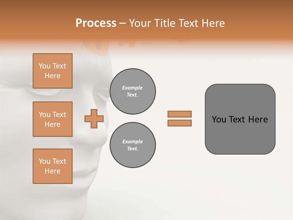 Man Mouth Inspire PowerPoint Template