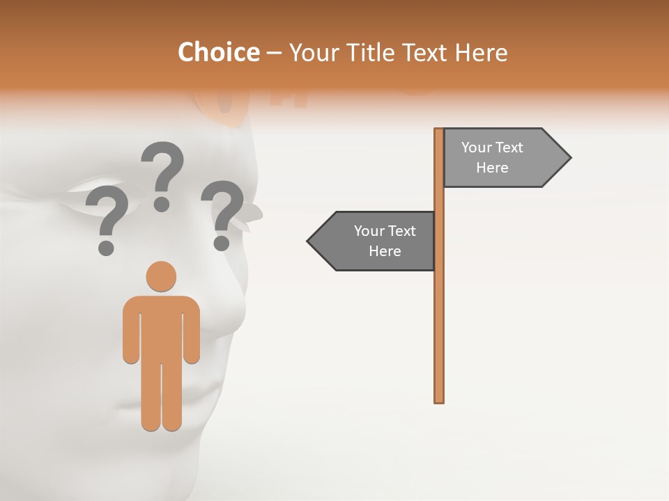 Man Mouth Inspire PowerPoint Template