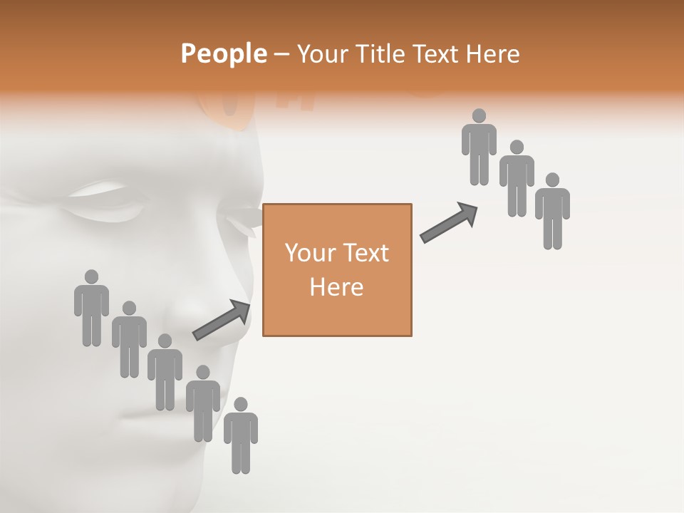 Man Mouth Inspire PowerPoint Template