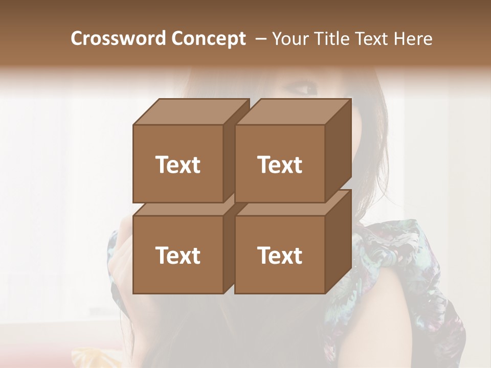 Taiwanese One Flirting PowerPoint Template