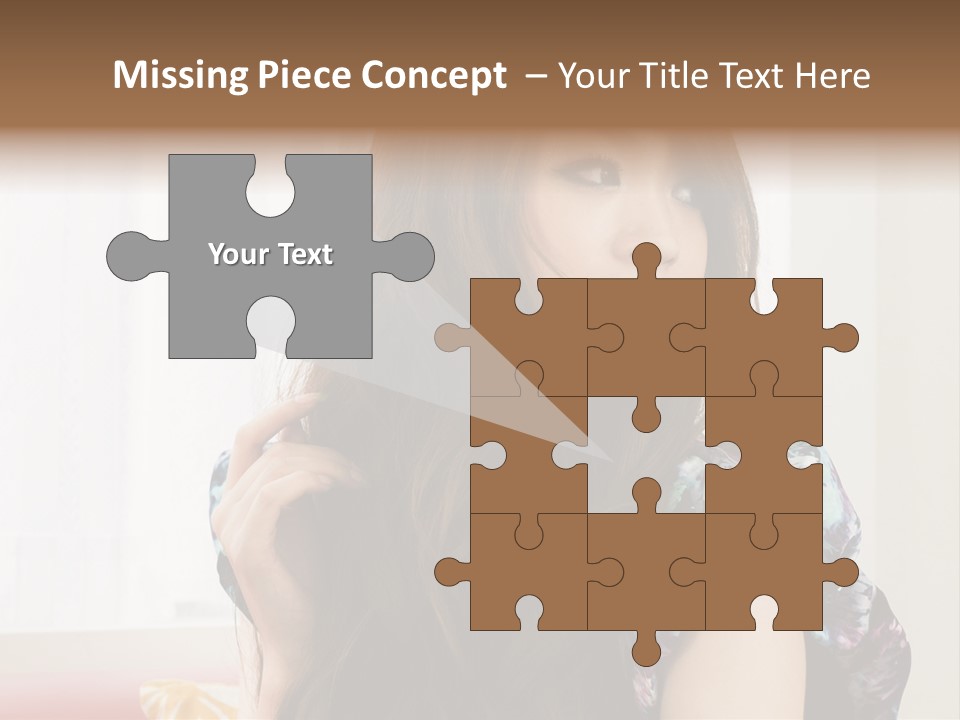 Taiwanese One Flirting PowerPoint Template