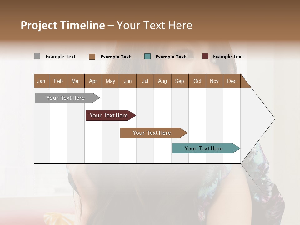 Taiwanese One Flirting PowerPoint Template