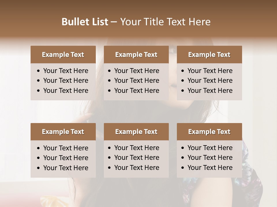 Taiwanese One Flirting PowerPoint Template