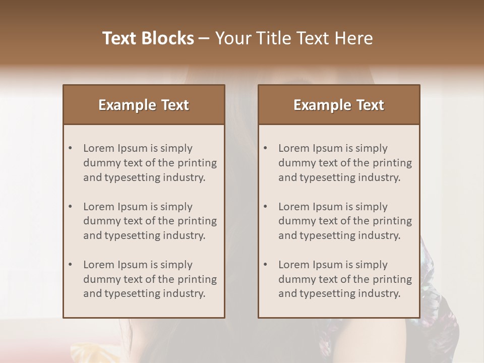 Taiwanese One Flirting PowerPoint Template