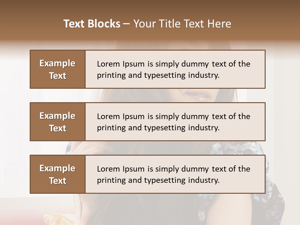 Taiwanese One Flirting PowerPoint Template
