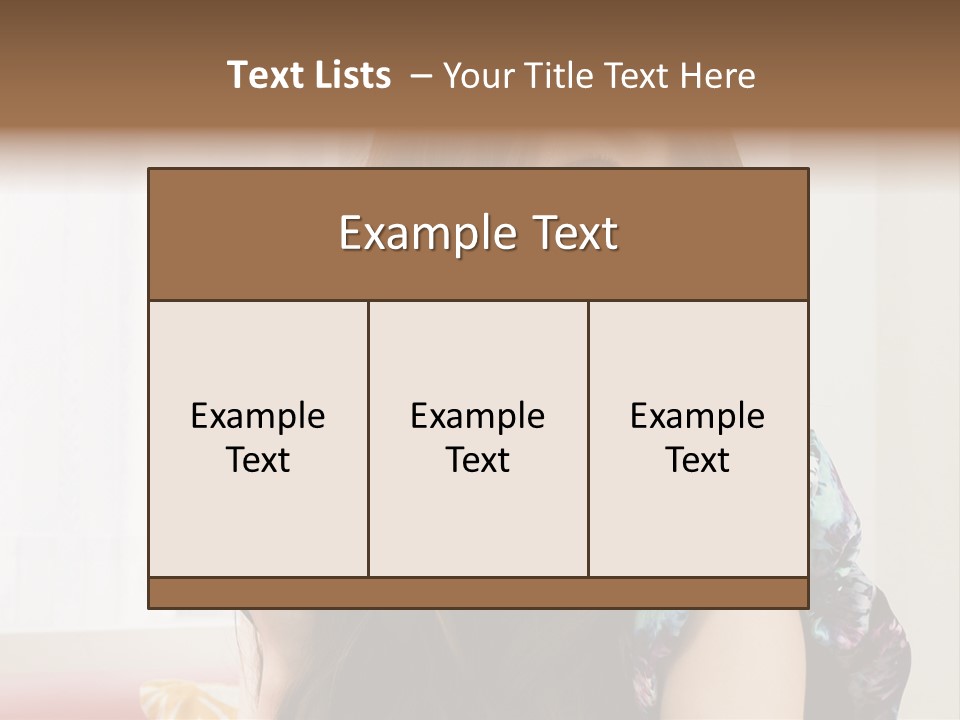 Taiwanese One Flirting PowerPoint Template