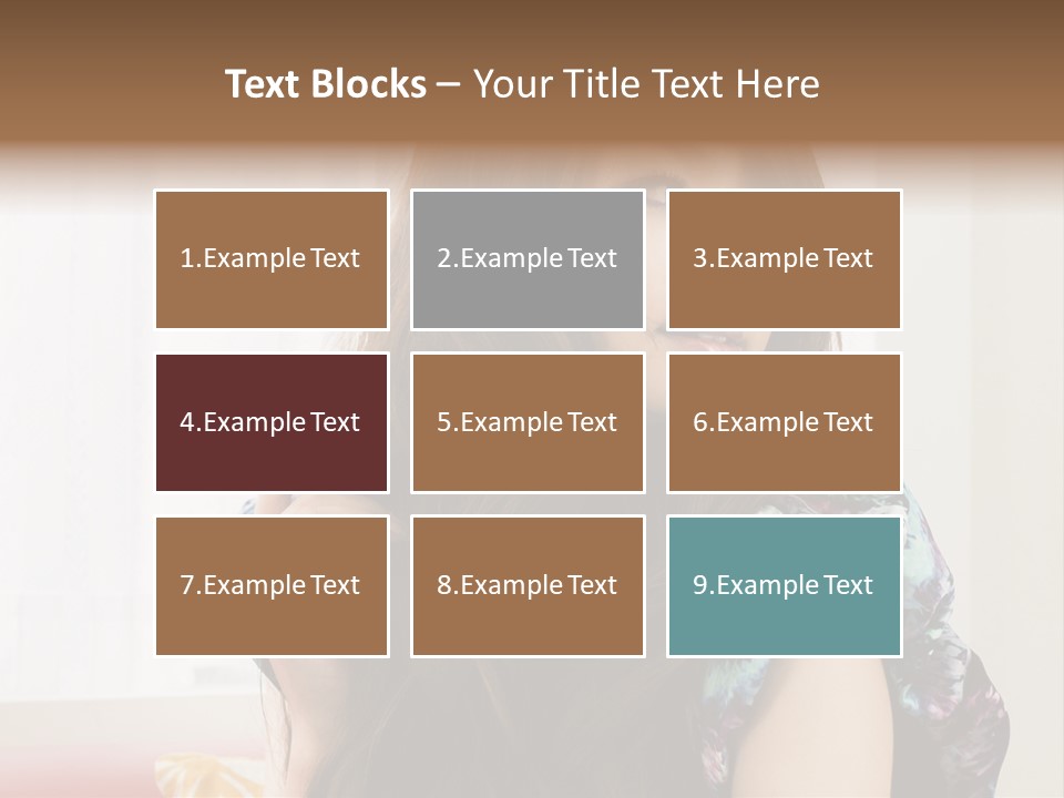 Taiwanese One Flirting PowerPoint Template