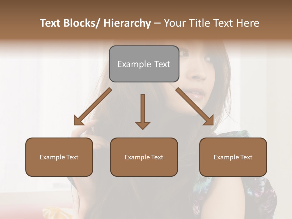 Taiwanese One Flirting PowerPoint Template
