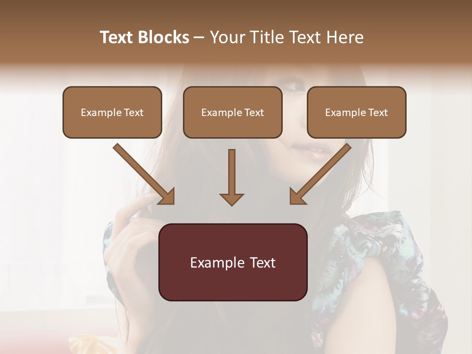 Taiwanese One Flirting PowerPoint Template
