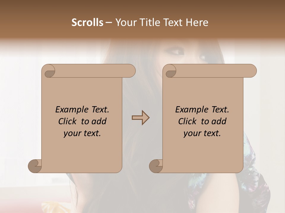 Taiwanese One Flirting PowerPoint Template
