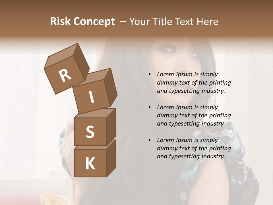 Taiwanese One Flirting PowerPoint Template