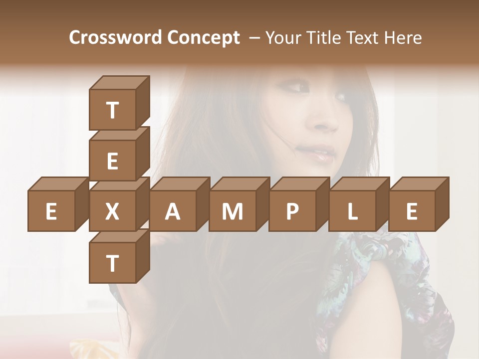 Taiwanese One Flirting PowerPoint Template