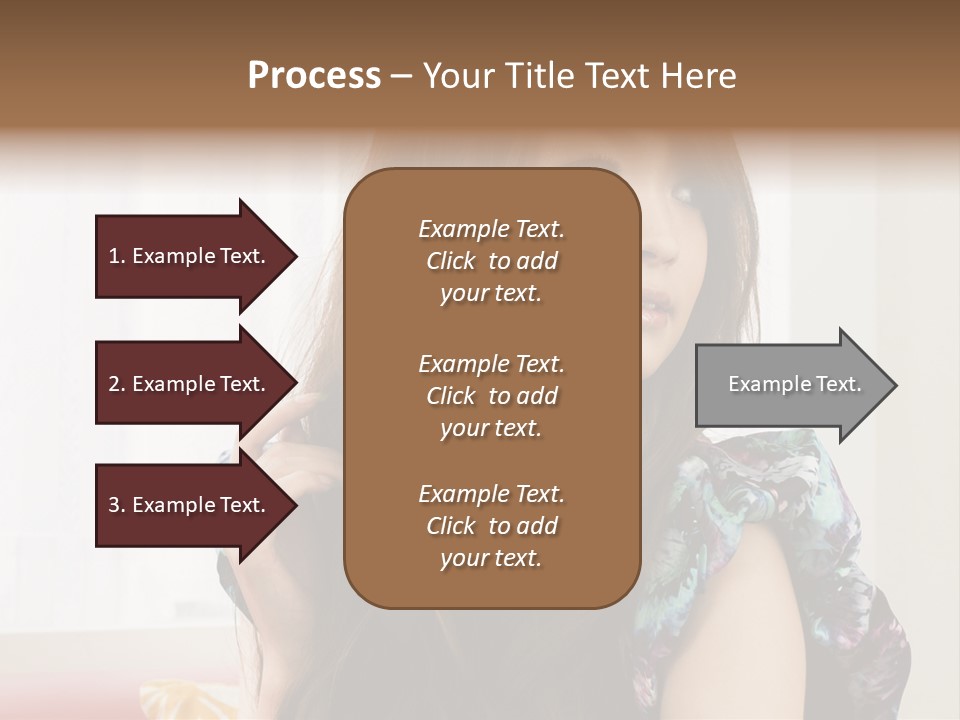 Taiwanese One Flirting PowerPoint Template