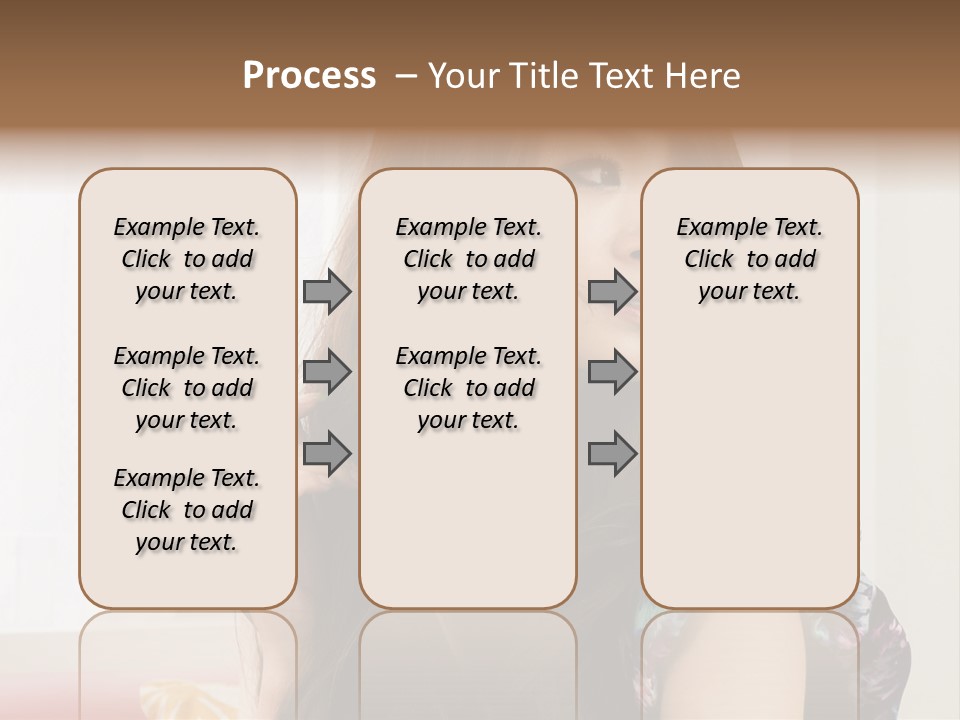 Taiwanese One Flirting PowerPoint Template