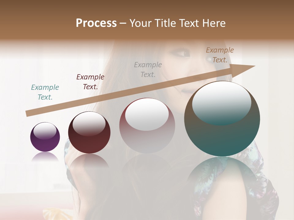 Taiwanese One Flirting PowerPoint Template