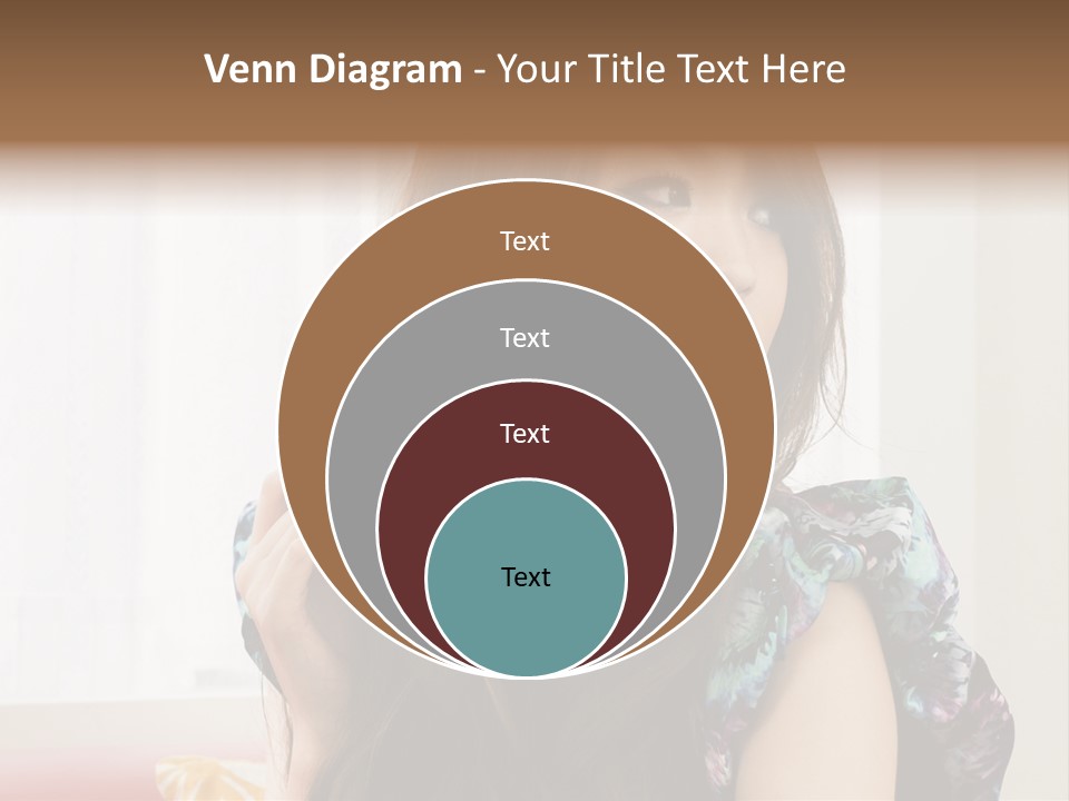 Taiwanese One Flirting PowerPoint Template