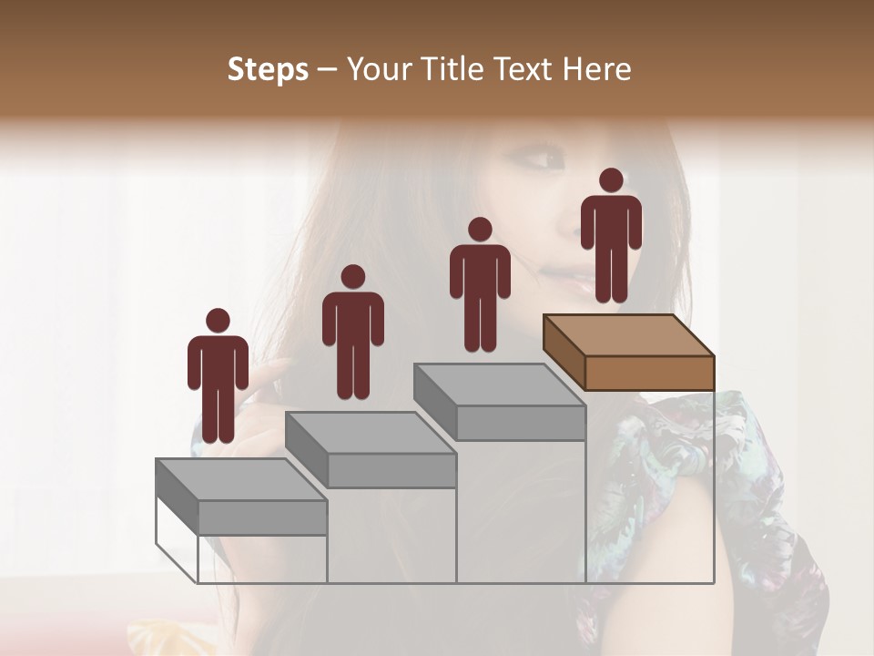 Taiwanese One Flirting PowerPoint Template