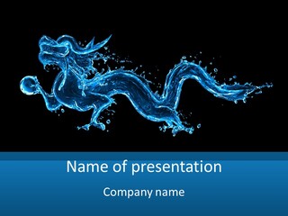 Energy Idea Dragon PowerPoint Template