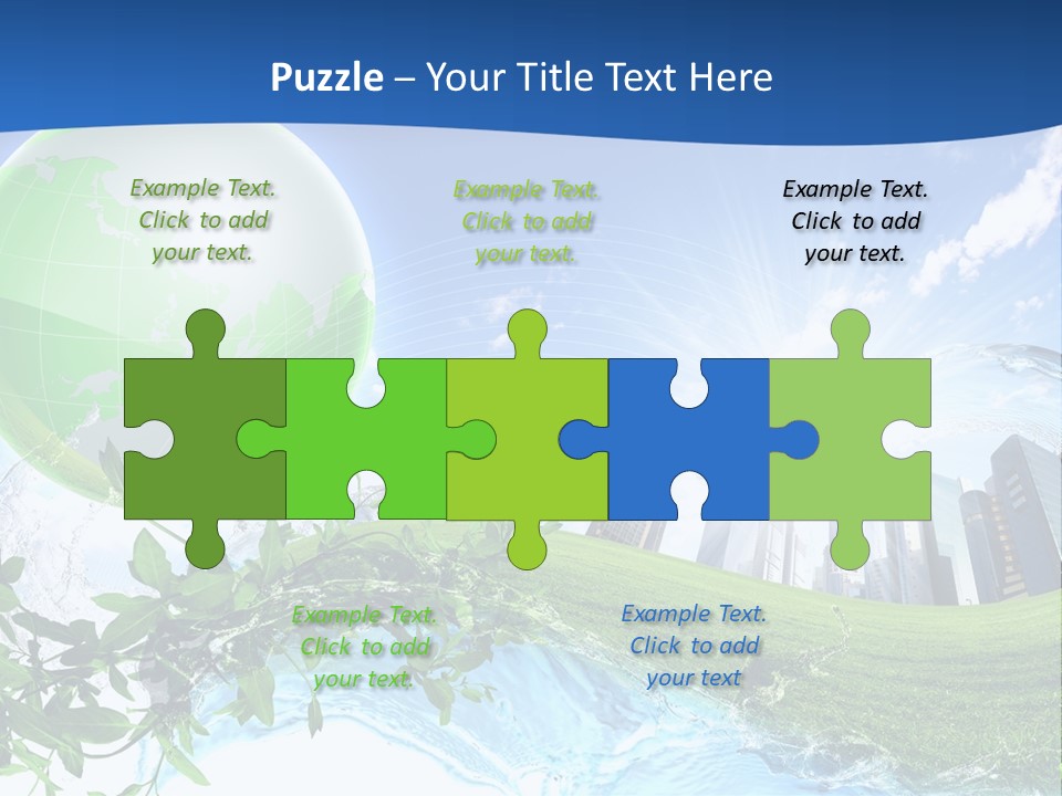 Fitness Meditate Lifestyle PowerPoint Template