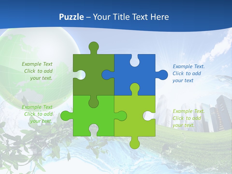 Fitness Meditate Lifestyle PowerPoint Template