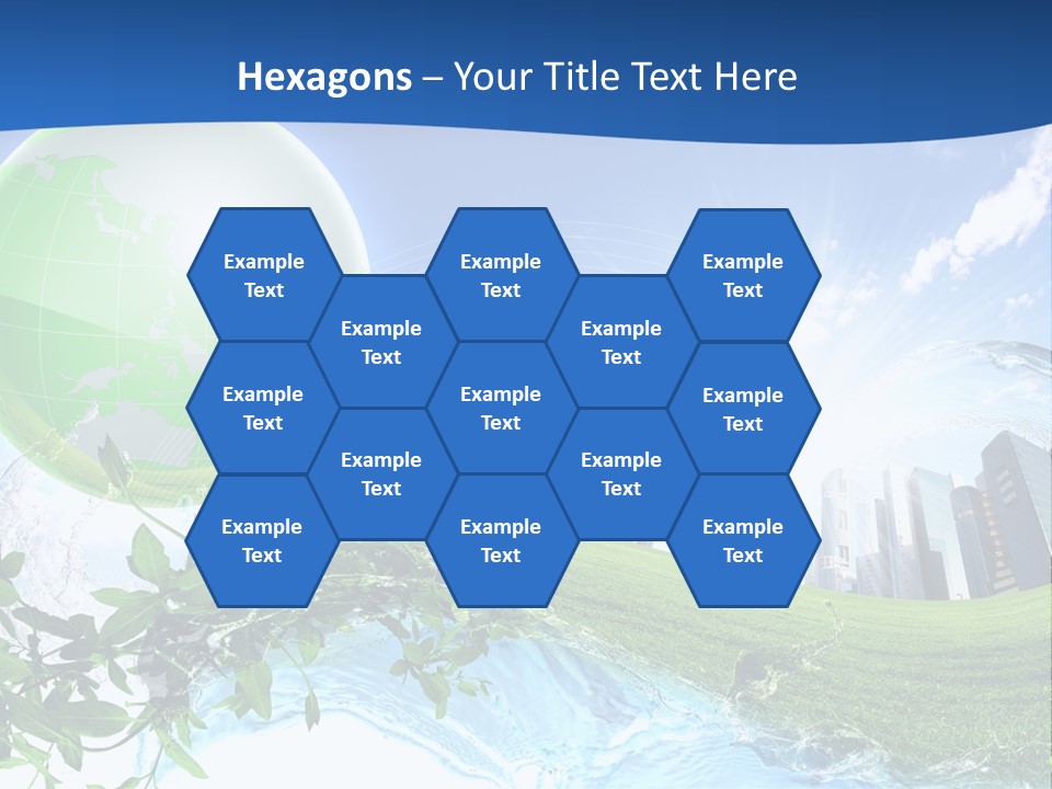 Fitness Meditate Lifestyle PowerPoint Template