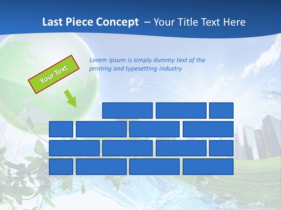 Fitness Meditate Lifestyle PowerPoint Template