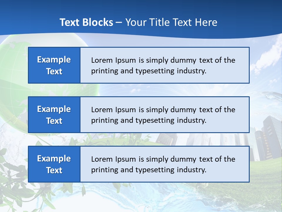 Fitness Meditate Lifestyle PowerPoint Template
