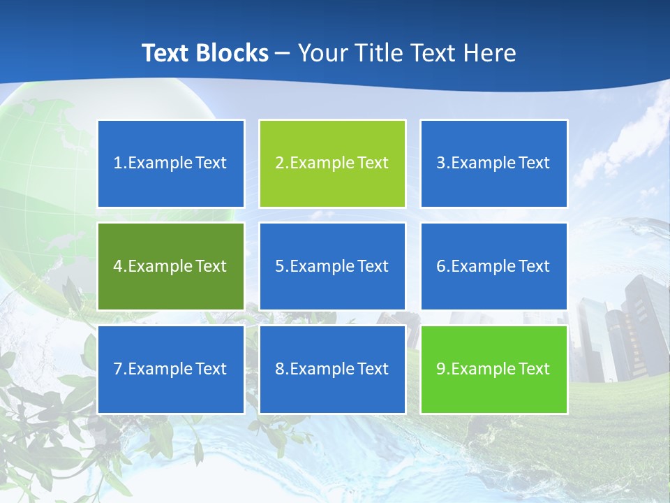Fitness Meditate Lifestyle PowerPoint Template