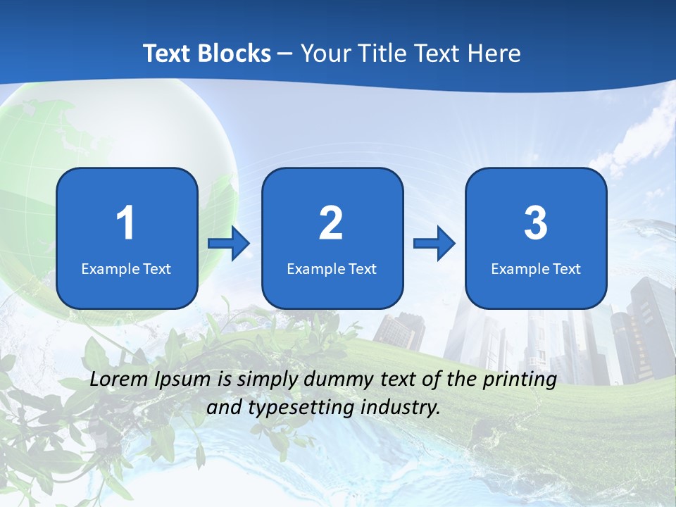 Fitness Meditate Lifestyle PowerPoint Template