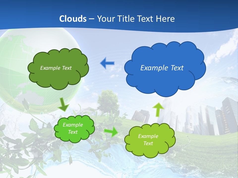Fitness Meditate Lifestyle PowerPoint Template